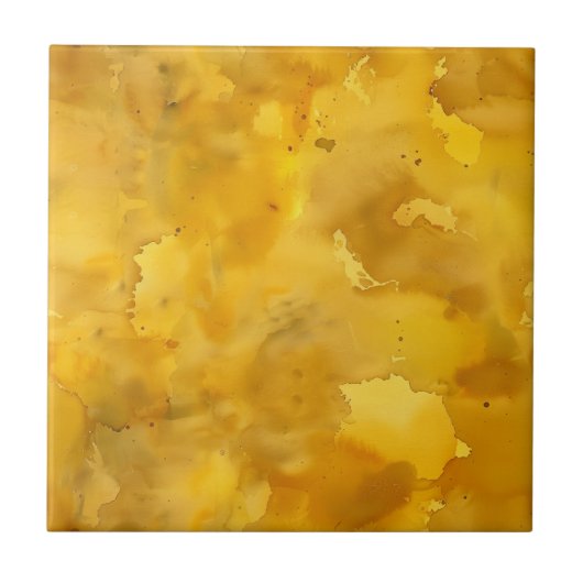 Erdtone Wasserfarbmuster Fliese (Vorderseite)