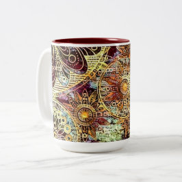 ErdTones 15 oz Zwei-Tonen-Tasse Zweifarbige Tasse