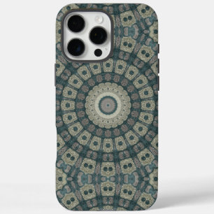 Erdtöniger Mandala mit tribalen geometrischen Must iPhone 16 Pro Max Hülle