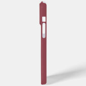 Erdtöniges Rot-Rocks-Schatten-Monogramm-Handyhülle Case-Mate iPhone Hülle (Rückseite / Links)