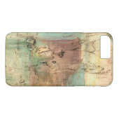 Erdtonmalerei mit gerissener Oberfläche Case-Mate iPhone Hülle (Rückseite (Horizontal))