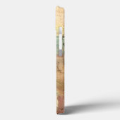 Erdtonmalerei mit gerissener Oberfläche Case-Mate iPhone Hülle (Rückseite / Links)