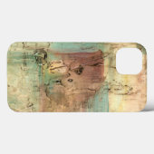 Erdtonmalerei mit gerissener Oberfläche Case-Mate iPhone Hülle (Rückseite (Horizontal))