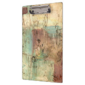 Erdtonmalerei mit gerissener Oberfläche Klemmbrett (Links)