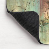 Erdtonmalerei mit gerissener Oberfläche Mousepad (Ecke)