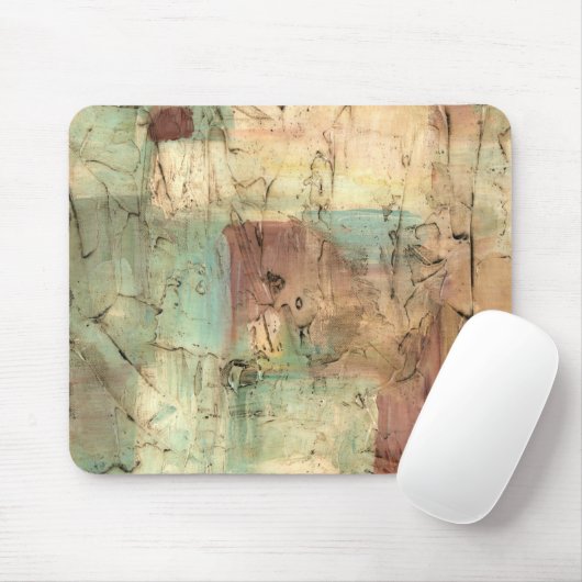 Erdtonmalerei mit gerissener Oberfläche Mousepad (Mit Mouse)