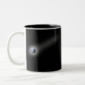 Erdumarmung Zweifarbige Tasse (Links)