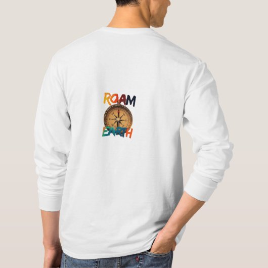 Erdumlaufbahn T-Shirt (Rückseite)