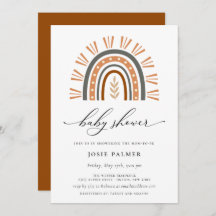 Erdung der Bohemischen Rainbow Baby Dusche