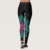 Erdung der Mandala-Leggings Leggings (Rückseite)