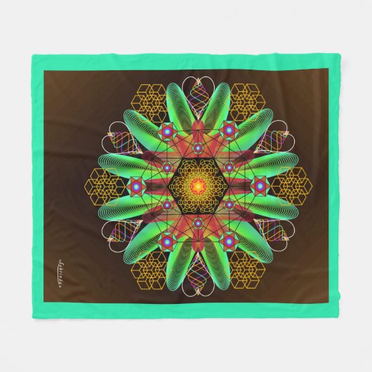 Erdung Fleecedecke (Vorderseite (Horizontal))