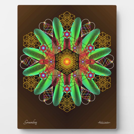 Erdung Fotoplatte (Vorderseite)