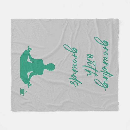 Erdung mit der Erziehung Fleecedecke (Vorderseite (Horizontal))