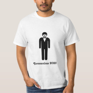 Erdung mit Virusmaske T-Shirt