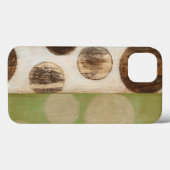 Erdung von Tone-Holzpaneelen mit Kreisen Case-Mate iPhone Hülle (Rückseite (Horizontal))