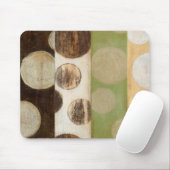 Erdung von Tone-Holzpaneelen mit Kreisen Mousepad (Mit Mouse)