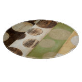 Erdung von Tone-Holzpaneelen mit Kreisen Schneidebrett (Ecke)