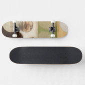 Erdung von Tone-Holzpaneelen mit Kreisen Skateboard (Horizontal)