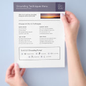 Erdungstoolkit-Blatt Flyer (Hand)