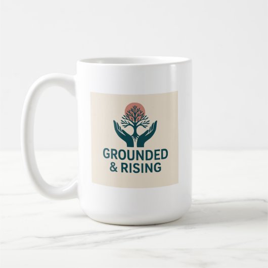 Erdverbunden & Aufsteigend  Kaffeetasse (Links)