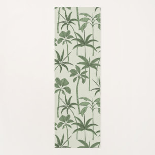 Erdverbunden: Botanische Palmwedel-Performance Yogamatte