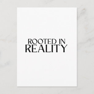 Erdverbundene Minimalistische Schreibmaschine  Postkarte