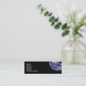 ErdVisitenkarte Mini Visitenkarte (Stehend Vorderseite)