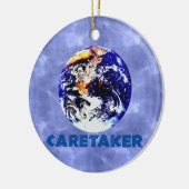 Erdwärter Keramik Ornament (Links)