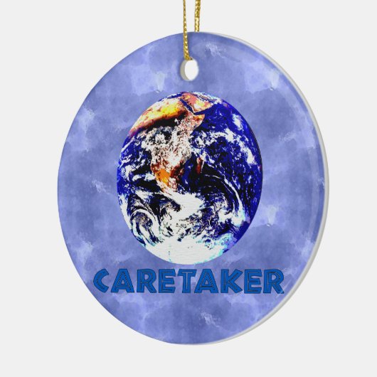 Erdwärter Keramik Ornament (Links)