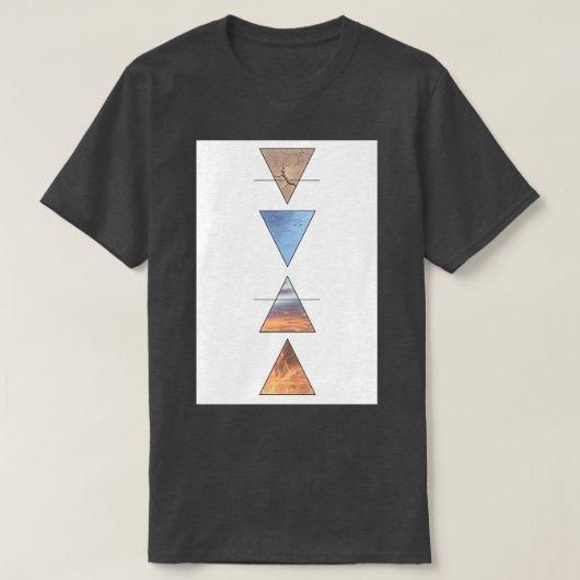 Erdwasserfeuer T-Shirt (Design vorne)