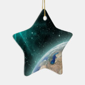 Erdweltraum Keramik Ornament (Rechts)