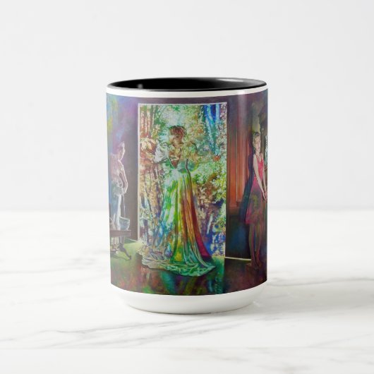 Erdwind und -feuer tasse (Zentrum)