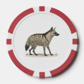 Erdwolf Pokerchips (Vorderseite)