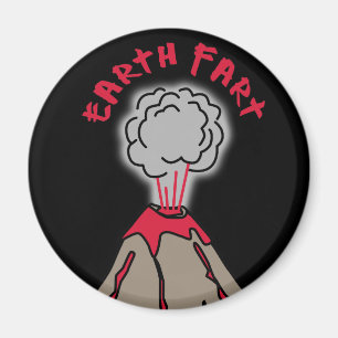 Erdwolkan Furz Magnet