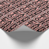 Erdwurm, bewohnendes Insekt Geschenkpapier (Ecke)