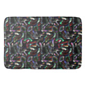 Erdwurmförmige, bunte künstliche Leckereien? Badematte (Vorderseite)