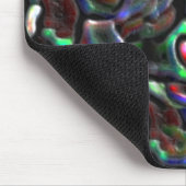 Erdwurmförmige, bunte künstliche Leckereien? Mousepad (Ecke)