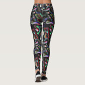 Erdwurmförmige, bunte Leckereien? Leggi Leggings (Rückseite)