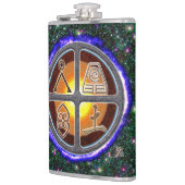 Erdzeichen Flachmann (Links)