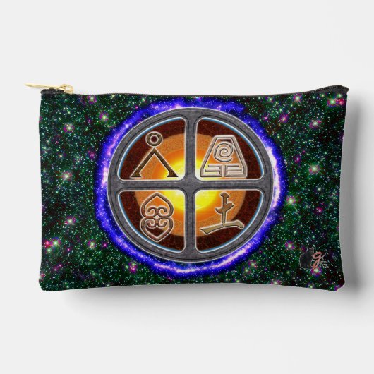 Erdzeichen klein zubehörtasche (Vorderseite)