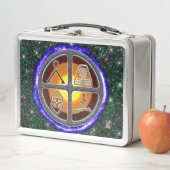 Erdzeichen Metall Brotdose (Beispiel)