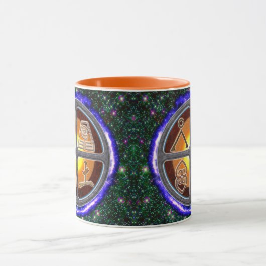 Erdzeichen Tasse (Zentrum)