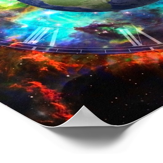 Erdzeit Poster (Ecke)