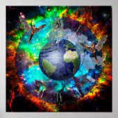 Erdzeit Poster (Vorne)