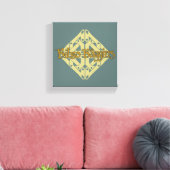 Erebor - BILBO BAGGINS™ Name Leinwanddruck (Insitu (Wohnzimmer))