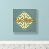 Erebor - BILBO BAGGINS™ Name Leinwanddruck (Insitu (Holzboden))