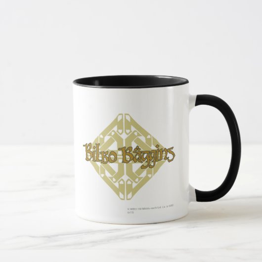 Erebor - BILBO BAGGINS™ Name Tasse (Rechts)