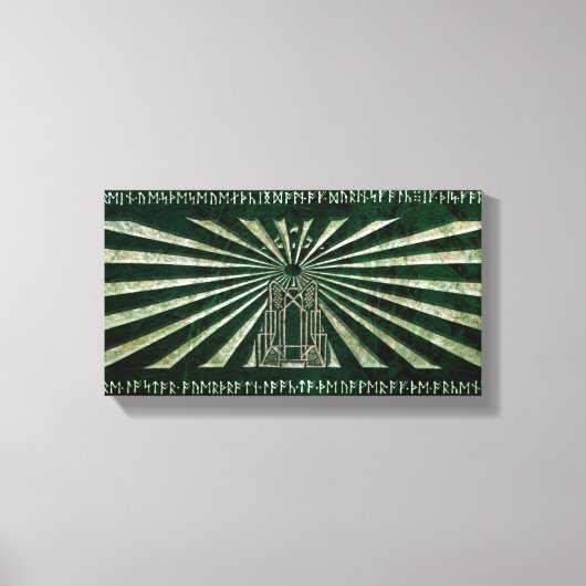 Erebor Graphic Leinwanddruck (Vorderseite)