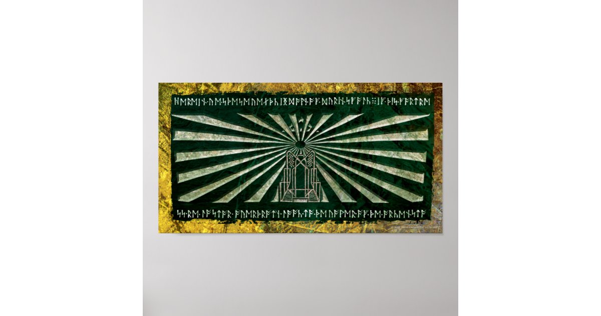 Erebor Graphic Poster | Zazzle.de