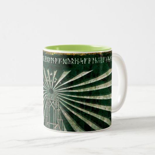 Erebor Graphic Zweifarbige Tasse (VorderseiteRechts)